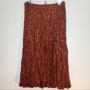 🥓 3 for $15! Velvet Burnout Skirt by Rafael